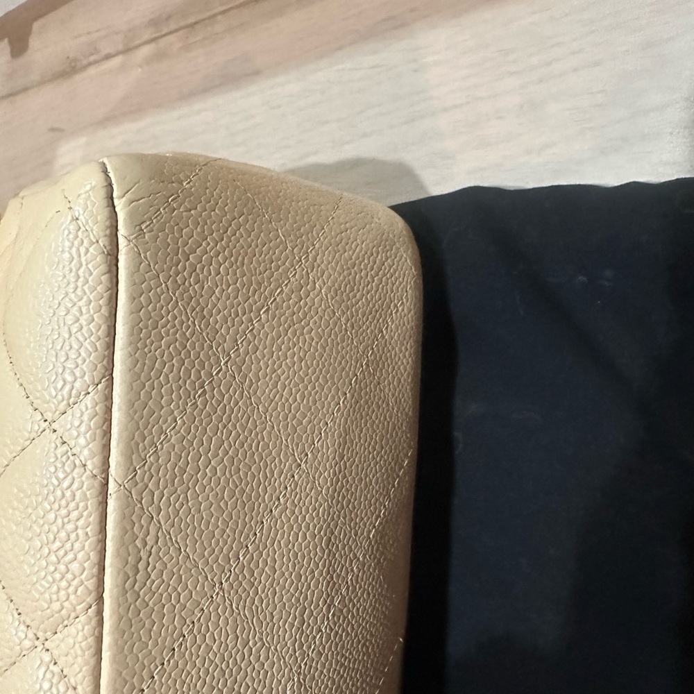 Chanel pre-owned jumbo single flap 2009-2010 - Picture 9 of 12